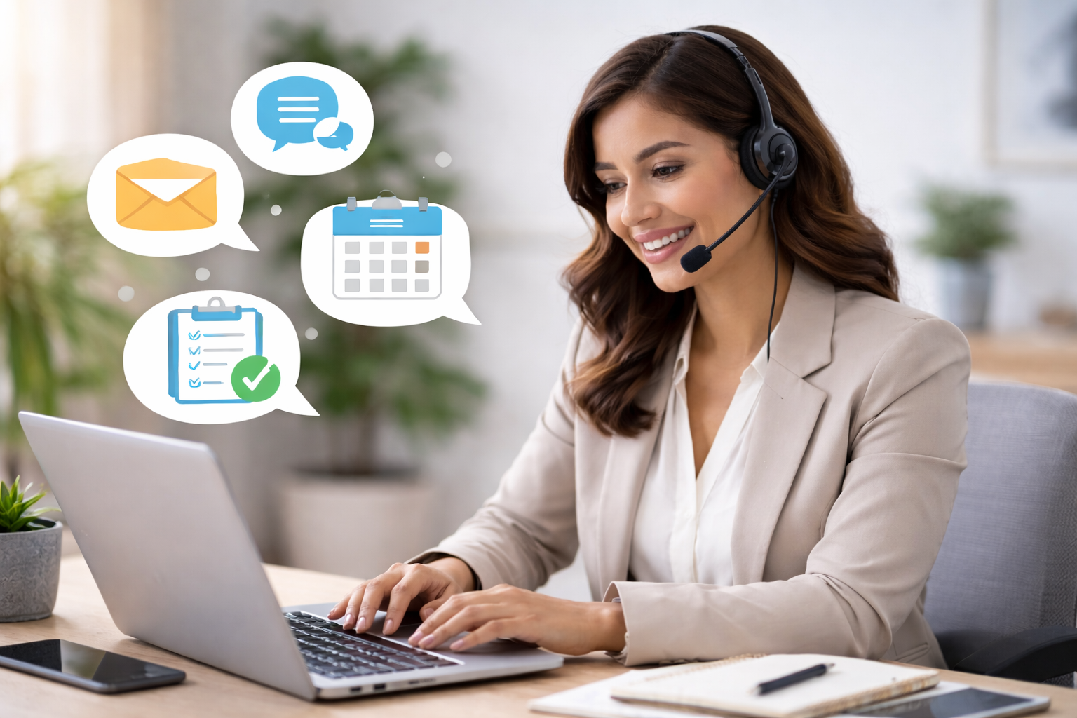 Bilingual virtual assistant services